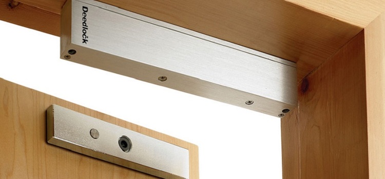 Magnetic lock installation Gridley